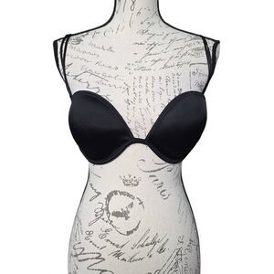 Lingerie Solutions Women's Size 36C Black Multi Options Bra w Removable Gel Pads